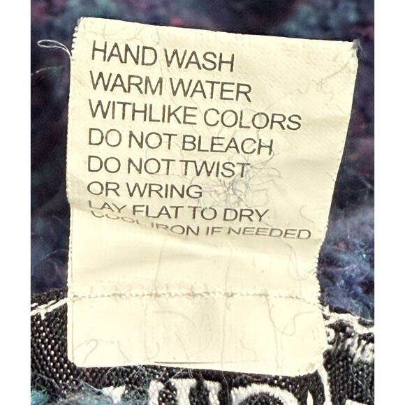 NorthStyle Women's Chunky Bouclé Knit Sweater Jewel Tone Cozy Winter Top Sz Med - Picture 6 of 8